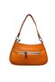 Aa Quality Genuine Leather Women's Luxury Orange Hand and Shoulder Bag - 2