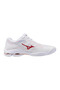 Wave Lightning Pro Women's Volleyball Shoes White / Red - 3