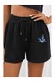 New Fashion Unisex Butterfly Print Shorts with Pockets