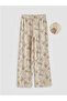 Lcw Kidsecru Floral Patterned Girls' Trousers - 2
