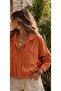 Italian Style Washed Mink Coat with Scallop Detail - 2