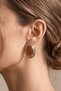 Women's Colorful Oval Vintage Earrings - 3