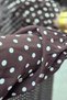 Women's Islamic Clothing Plus Size Polka Dot Shirt Dress - 3