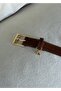 Taba, Charmli Stitched Belt (3.50 cm Buckle, 2.30 cm Leather Thickness) - 3