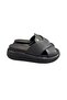 Wedge Heel Crossed Anatomical Slippers - 2