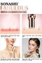 Facial Hair Remover Battery Operated Instant And Painless Gold Plated Head With LED Light SL - 6