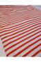 Ecru Pomegranate Flower Transverse Striped Single Jersey Combed Cotton Fabric Soft and Flexible T-Shirt Fabric Length: 150cm - 4