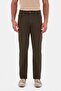 Ds Damat Slim Fit Khaki Gabardine Denim Trousers
