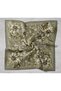 Tivil Pure Silk 11510 - 18 Grass Green Floral Pattern - 3