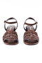 Genuine Leather Brown Heeled Women's Sandals - Rgn3125 - 3