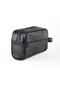 Genuine Leather Black Men's Handbag - Travel Bag - Cosmetic Bag - Shaving Bag - 4