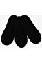 S2520314 U No Show 3 Pack 3 Pieces-Each Unisex Socks Black - 2