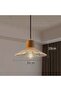 Modern Lighting, Single pendent, Light, Vintage glass Green rope pendent, 30x20x100 cm, Suitable for bedroom, kitchen, coffee shop, Adjustable height - 5