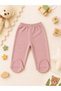 Minimiss Baby 3-Pack 100% Cotton Newborn Baby Diaper Set with Booties – Powder, Yellow, Light Pink - 3