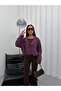 Women's Buttoned Blazer Shirt Jacket Oversized Cut Stylish Long Sleeve Modern Casual Office Top