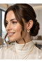 Gold Plated Heart Design Zircon Stone Earrings - 2