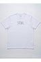 White Short Sleeve Crew Neck Men's T-Shirt - 2