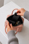 Women's Faux Leather Daily Handbag 21X13Cm - 2