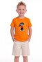 Printed Boy's Short Sleeve T-Shirt B35 - 2