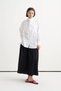 Waist Detailed Poplin Skirt - 2