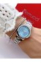 Steel Strap 2 Year Warranty 3 Atm Waterproof Women's Wristwatch + Bracelet Gift - 5