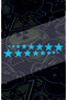 Sequential Star 30X8Cm Jdm Car-Motor-Laptop Hologram Optional Sticker Sequential Star from Large to Small