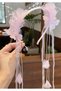 Elegant and Stylish Butterfly Pearl Beaded Hair Accessory Birthday/Wedding/Henna/Party/Homecoming Crown - 2