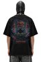 Unisex Iron Maiden Revelations Back Print T-Shirt, Oversize Rock Band Themed Tshirt - 3