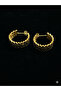 Steel hoop earrings - 2