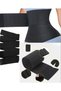 3 Meter Adjustable Waist Corset - Flexible Wrap-Around Abdominal Toning Corset Belt - 4