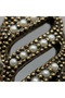 Bronze Vintage Women's Ring Authentic Tiny Pearl Worked Wind Model Adjustable - 6