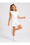 Girls' Trendy Shorts Set – Casual Comfort & Style Ta Detailed Ruffle Shoulder Flounce Girls' Set 1-8 Years - 5