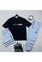 3 Lu Unisex Summer T-Shirt and Shorts Set – Comfortable Sports Casual Set