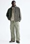 Relaxed Fit Cotton cargo trousers