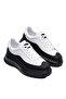 Zrj507 Premium Comfort Lace-Up Men's Casual Sneaker White Black - 3