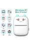 Mini Printer, Portable Thermal Printer with 7 Paper Rolls, Inkless Bluetooth Smart Printer, Compatible with iOS & Android, Small Pocket Printer - 8