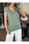 V-Neck Basic Tee - 6