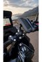 Anti-Vibration Motorcycle Phone Holder (Mirror + Handlebar Mount) - 3