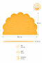 100% Silicone Baby Feeding Mat Easy to Clean Feeding Mat Yellow - 5