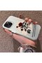 iPhone 15 Plus/14 Plus Compatible Retro Red Rose Printed Impact Protective Hard Case - 2