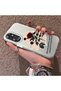 Oppo A60 Compatible Retro Red Rose Printed Impact Resistant Hard Case - 2