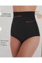 1935 Women's High Waist Black Laser Cut Panties Corset 3 Pieces