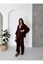 Women's Modal Fabric Bat Sleeve Kimono Double Set - 4