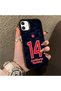 iPhone 12 Compatible Silicone Edge Hard Back Anti-Fall Case Abdülkerim