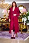 Women's Satin Lace 6-Piece Dowry Nightgown, Dressing Gown, Pajama Set S275 - 5