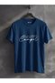 Life Is Better Around the Camp Printed Unisex 100% Cotton Navy Blue Outdoor T-Shirt - 2
