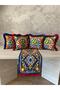 Verona Series, Fringed Throw Pillow Cover and Runner 5-Piece Combination Set (5 Pieces) - 4