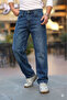 Men's Blue Rodeo Baggy Fit Comfortable Fit Jean Trousers