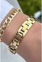 Chain Model-Steel Cord-Women's Wristwatch-Gold Color-2 Years Warranty-Bracelet Gifted Hmj4Fc4 - 7