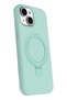 Ilkeshop New iPhone 14 Regal Cover with Magsafe Stand - (145107) Water Green - 2